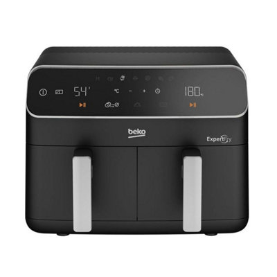 B&Q -  Expertfry Frl5387B Dual Zone Air Fryer 8.5L Black
