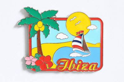Unique Style Metal Fridge Magnet Home Decor Holiday Souvenir Gift From Ibiza from B&Q