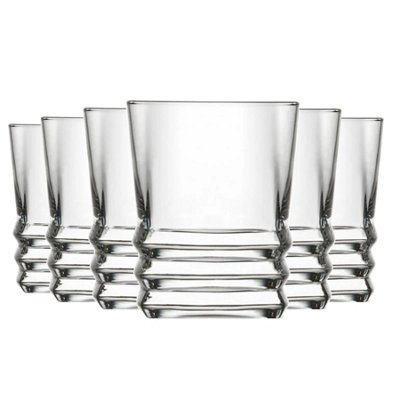 Lav Glassware Lav Elegan Shot Glasses - Clear - Pack Of 6 80Ml