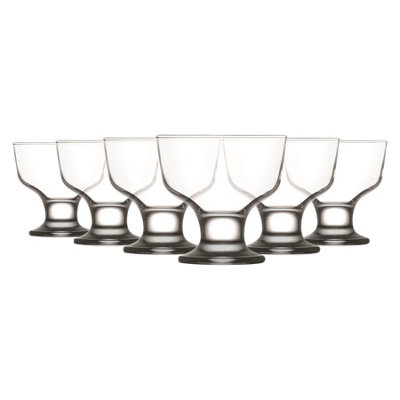 LAV Glassware Lav Destina Glass Ice Cream Bowls285MlPack Of 6 from B&Q