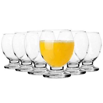 LAV Nectar Glass Tumblers - 280ml Capacity - Clear - Pack of 6 - Image 7