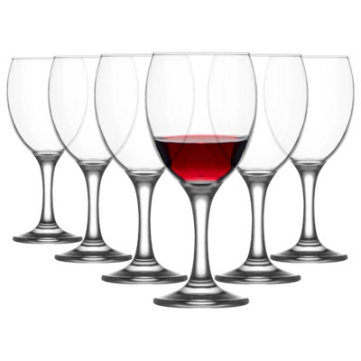 B&Q -  Lav Empire Wine Glasses340MlPack Of 6