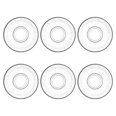 LAV Glassware Lav Klasik Glass Turkish Tea Cup Saucers10CmClearPack Of 6 from B&Q