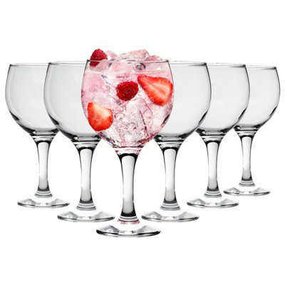 LAV Glassware Lav Misket Gin & Tonic Glasses645MlClearPack Of 6 from B&Q