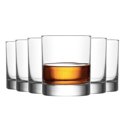 Lav Glassware Lav Ada Whisky Glasses - 305Ml - Clear - Pack Of 6