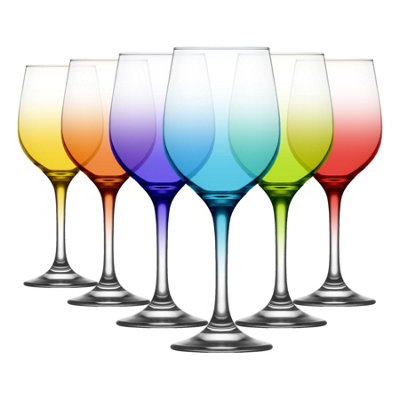 Fame Wine Glasses - 395ml - Full Colour - Pack of 6 - Image 6