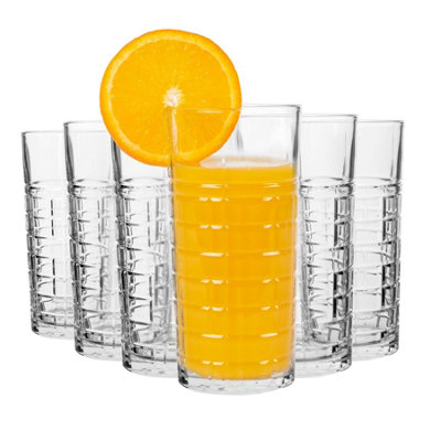 LAV Glassware Lav Brit Highball Glasses356MlClearPack Of 6 from B&Q