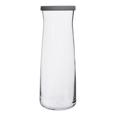 Lav Glassware Grey Lav Vera Glass Carafe - Lid 1.2L