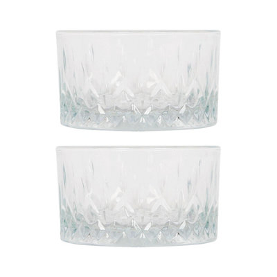 Lav Glassware Light Odin Glass Snack Bowls - 9.5Cm - Pack Of Two - Image 5