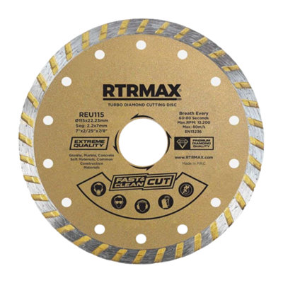 Generic General Cut Diamond Disc 115mm from B&Q