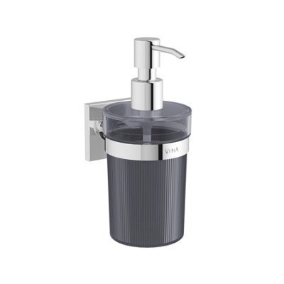Vitra Root Chrome Liquid Soap Dispenser from B&Q