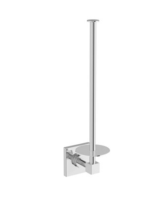 Vitra Root Chrome Spare Toilet Roll Holder from B&Q