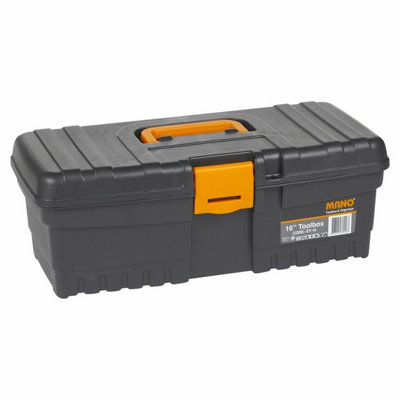 (16" Tool Box) Lockable Tool Box + Removable Storage Compartments 8697444382568 - Image 3