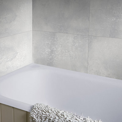 Duratile Designs Lightning Grey Lappato Marble & Stone Effect Porcelain Indoor Wall & Floor TilePack Of 6(L)600mm (W)300mm from B&Q