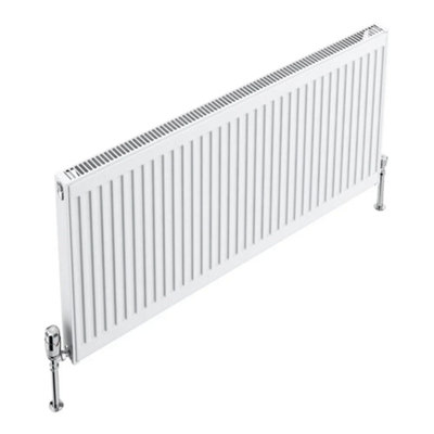 Prorad 500 X 700mm Double Convector Radiator White from B&Q