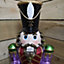 86cm Resin Nutcracker Ornament Soldier with Drum For Christmas Display