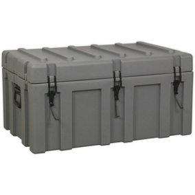 870 x 530 x 425mm Outdoor Waterproof Storage Box - 131L Heavy Duty Cargo Case