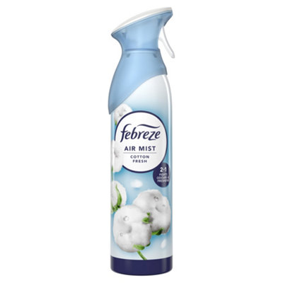 Febreze Air Mist Cotton Fresh Air Freshener Odour Eliminator 185ml - Pack of 4 - Image 16