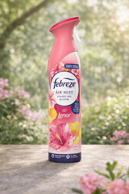 Febreze Air Mist Air Freshener Sparkling Bloom Scent 185ml - Pack of 3 - Image 6