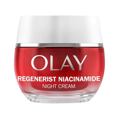 Olay Regenerist Niacinamide Night Cream Face Moisturiser, Skincare With Niacinamide 99% Purity, Antioxidant Vitamin E And Shea Butter. Anti Aging Skin Care - Image 4