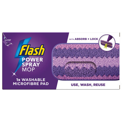 Flash Power Spray Mop Washable Pad Refill - Image 6