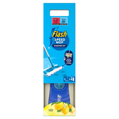 Pack of 10 Flash Anti Bacterial Speedmop Refills - Blue - Image 5