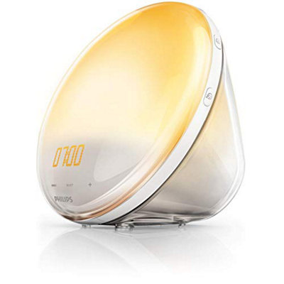Philips Wake Up LightWhite5 Natural Alarm Sounds from B&Q