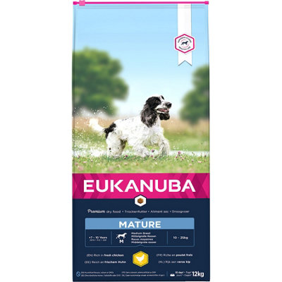 Eukanuba Thriving Mature Breed Chicken 12Kg Medium