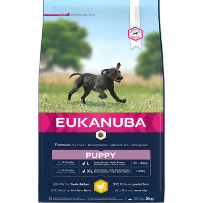 Eukanuba Growing Puppy Breed Chicken 2Kg Large