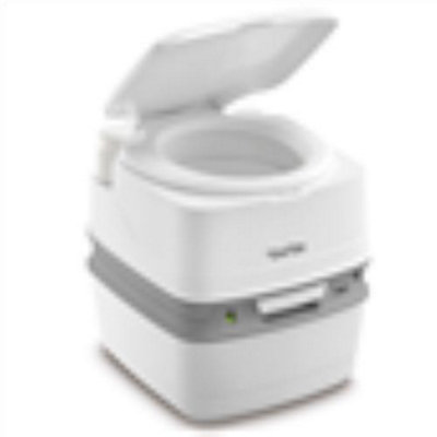 Thetford Porta Potti Qube 365 Portable Chemical Toilet Camping White from B&Q