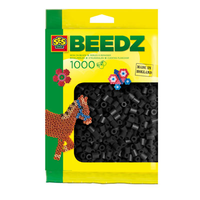 B&Q -  Iron On Beads 1000 Black
