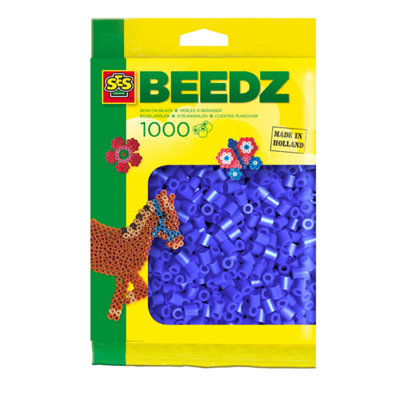 B&Q -  Iron On Beads 1000 Dark Blue