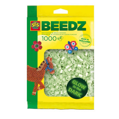 B&Q -  Iron On Beads 1000 Glow In The Dark