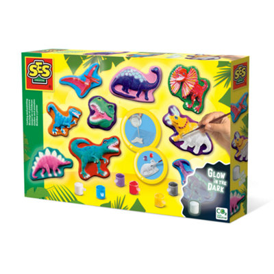 SES Creative - Dino Fantasy Casting and Painting Set - Dinosaur Craft Kit - Image 5