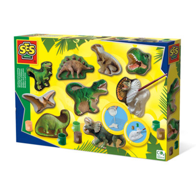 SES Creative 1403 Casting Plaster - Dinosaur World Craft Kit for Kids - Image 8