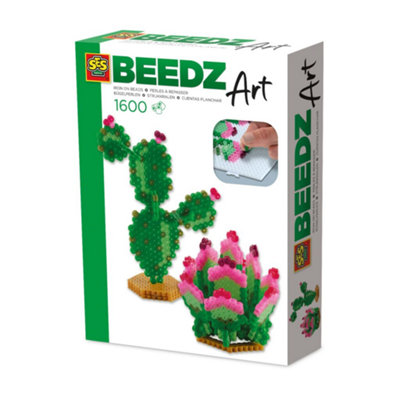 B&Q -  Ses Cactus Beedz Art Craft Kit