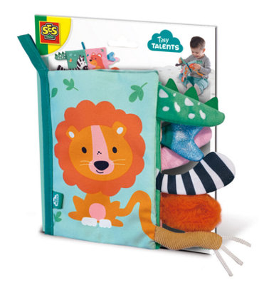 B&Q -  Sensory Animal Tails Cloth Book