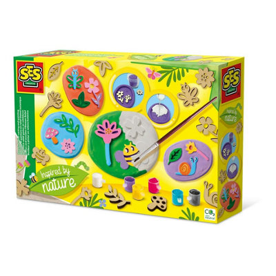 SES Creative Botanical relief casting and painting - Inspired b - Image 8