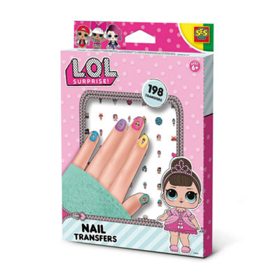 SES Creative 14193 L.O.L. Surprise L.O.L. Nail transfers, Bunte Aufkleber - Image 3