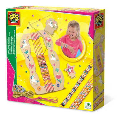B&Q -  Glass Beads Bracelets Kit