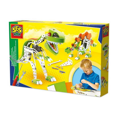 SES Creative 14958 Metal Dinosaur Construction Set, Mixed - Image 4