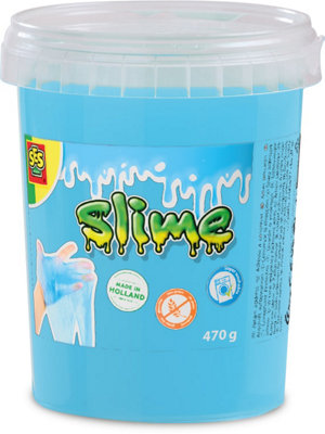B&Q -  Blue Glitter Slime 470G