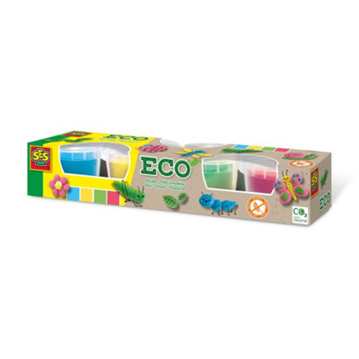 Ses Creative  Kids  Eco Dough 4X90gr, Sports Direct - Image 2