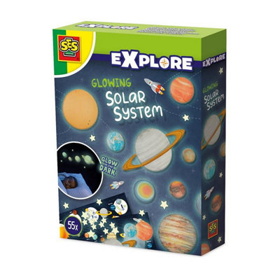 SES Creative - Explore Glowing Solar System - Science Educational Toy - Image 3