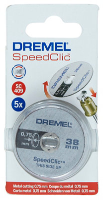 Dremel Ez Speedclic Cutting Disc 38Mm, Pack Of 5