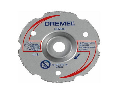 Dremel Dsm600 Multipurpose Carbide Flush Cutting Blade (To Fit: Dremel Dsm 20 Compact Saw) (2615S600Jb) from B&Q