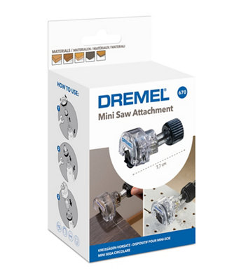 Dremel Mini Saw Multi-Tool Saw Attachment from B&Q