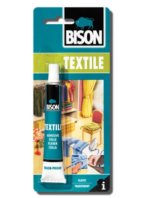 Bison Textile Fabric Material Jute Felt & Coir Glue 25Ml (12 Packs) from B&Q