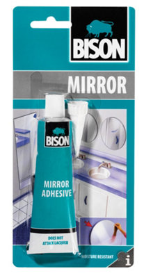 Bison Mirror Adhesive Glue 60Ml from B&Q