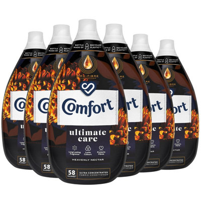 Comfort Heavenly Nectar Concentrated Fabric Conditioner 58 Washes,, 6Pk 870Ml